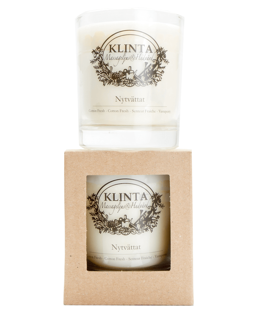 Klinta Massageljus - Nytvättat